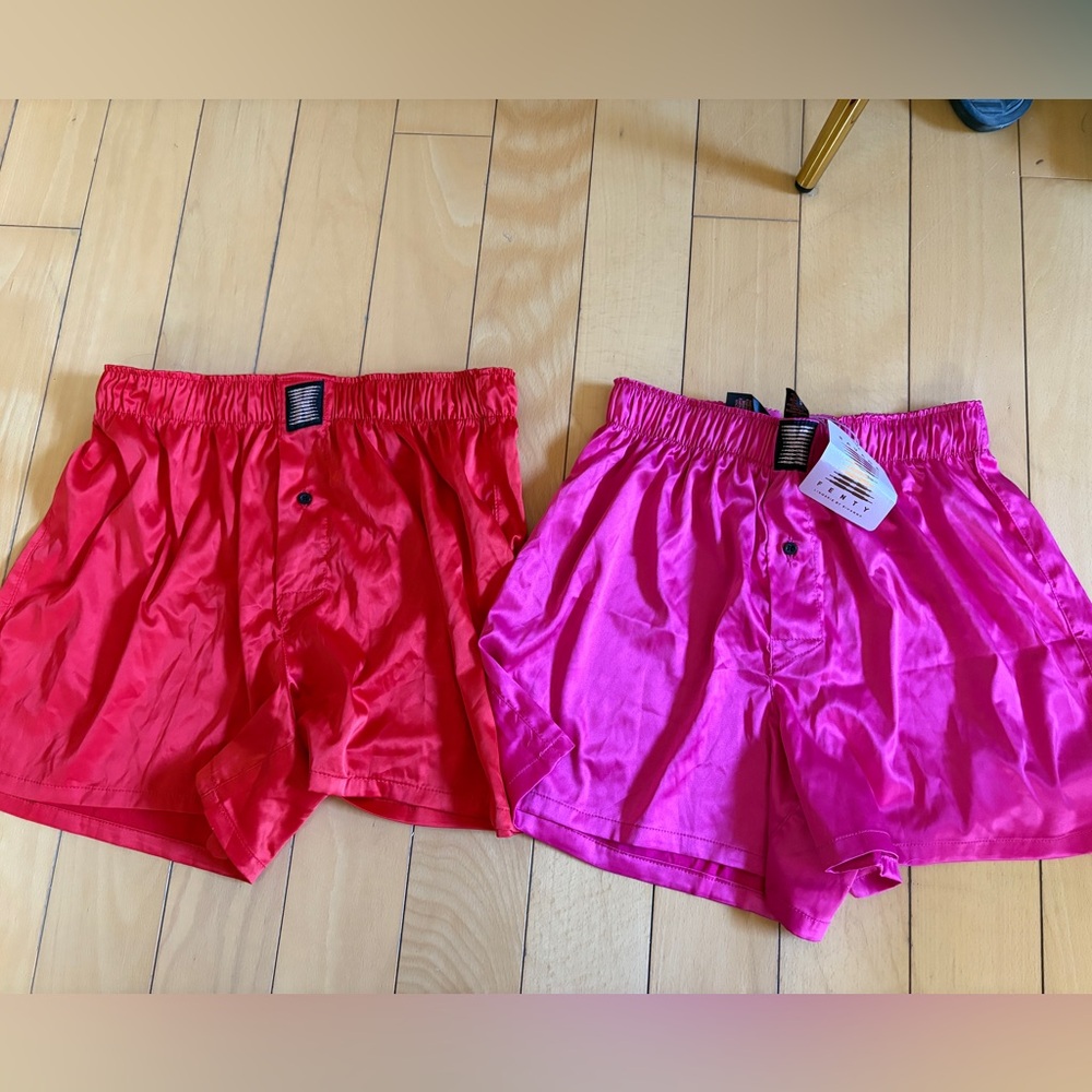 Savage Fenty by Rihanna satin boxer shorts - 2 pairs